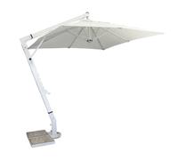 VICTOR - ombrellone da giardino decentrato metallo 3 x 4 m