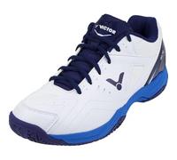 Victor SH-A170 - Scarpe da Badminton, da Squash, per Tutti i Pavimenti, Maggiore Comfort e Presa sicura, Unisex, Bianco, 37.5 EU