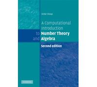 Victor Shoup A Computational Introduction to Number Theory an (Copertina rigida)