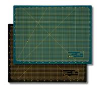 Victor Tappetino da Taglio Autorigenerante 100x150cm (XXL), Verde e Nero, 3 Strati, Stampa Doppia, Resistente, Ideale per Cucito e Artigianato