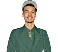 Victor Wembanyama (Green Suit) Half Body Buddy Cutout
