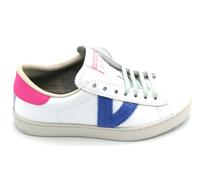 victoria Sneaker Berlin Pelle & Pezzi Fluo & Lacci Colorati A Contrasto 1126171 per Donna CHICLE 37