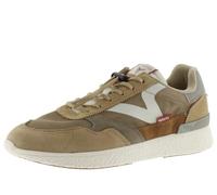 victoria 1985 Sneaker Anima Rete & Pezzi in Crosta di Pelle & Logo retrò 8805102 per Uomo Beige 45