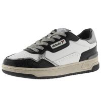 victoria 1985 Sneaker C80 Pelle & Pezzi Metallizzate & Logo retrò 8800127 per Donna Negro 37