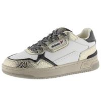 victoria 1985 Sneaker C80 Pelle & Pezzi Metallizzate & Logo retrò 8800127 per Donna Oro 37