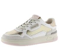 victoria 1985 Sneaker C80 Pelle & Pezzi Metallizzati & Crosta di Pelle & Logo retrò 8800123 per Donna Oro 40
