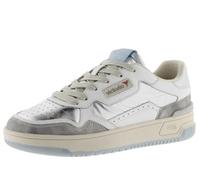 victoria 1985 Sneaker C80 Pelle & Pezzi Metallizzati & Crosta di Pelle & Logo retrò 8800123 per Donna Plata 38