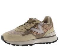 victoria 1985 Sneaker Rush & Pezzi Metallizzate & in Crosta di Pelle & Logo retrò 8807109 per Donna Oro 41