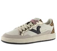 victoria 1985 Sneaker Smash Pelle & Pezzi Stampa Animale & Metallizzati & Logo retrò 8806114 per Donna Crema 40