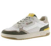 victoria 1985 Sneaker Unisex C80 Pelle & Pezzi Colorati & in Crosta di Pelle & Logo retrò 8800124 per Adulto Kaki 39