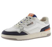 victoria 1985 Sneaker Unisex C80 Pelle & Pezzi Colorati & in Crosta di Pelle & Logo retrò 8800124 per Adulto Marino 46