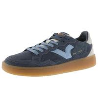 victoria 1985 Sneaker Unisex Smash Crosta di Pelle & Logo retrò & Suola Caramello 8806107 per Adulto Marino 43
