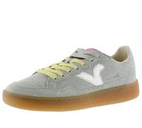 victoria 1985 Sneaker Unisex Smash Crosta di Pelle & Logo retrò & Suola Caramello 8806107 per Adulto Menta 40