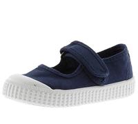 victoria Ballerine Unisex 1915 Tela Drec & Strappo & Punta Rinforzata 136605 per Bambini Marino 25