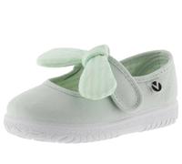 victoria Ballerine Unisex Ojalá Tela & Strappo & Fiocco A Righe 105110 per Bambini Melon 19