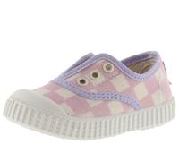 Victoria Basket Basket Unisex 1915 Tela & Elastico Centrale & Punta Rinforzata 1366177 per Bambini, Rosa, 21 EU