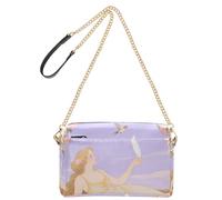 Victoria Beauty Flowers Piccole Borse a Tracolla Per Le Donne In Pelle Vegana Delle Donne Della Borsa A Tracolla Con Zip Crossover Bag