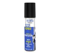 Victoria Beauty Lozione per capelli alla cheratina per capelli permanenti, siero per capelli danneggiati con olio di argan biologico e biotina, lozione per capelli raddrizzanti, ripara i danni dei
