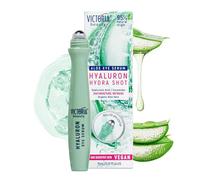 Victoria Beauty,Siero occhi Hyaluron Roll On, crema per gli occhi contro rughe e occhiaie, ceramidi e niacanimidi, crema anti-invecchiamento contorno occhi (1x15 ml)