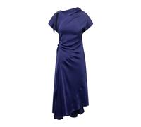 Victoria Beckham - Abito Asimmetrico con Drappeggio - - Dresses - Donna - Blu - S