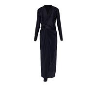 Victoria Beckham - Abito asimmetrico in raso - - Dresses - Donna - Blu - XS