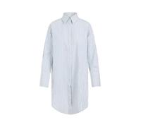 Victoria Beckham - Abito Camicia Oversize a Righe - - Dresses - Donna - Blu - S