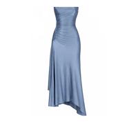 Victoria Beckham - Abito con Drappeggio - - Dresses - Donna - Blu - S