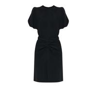 Victoria Beckham - Abito con Drappeggio in Vita - - Dresses - Donna - Nero - S