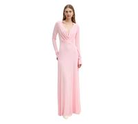 Victoria Beckham - Abito Lungo con Maniche Lunghe e Nodo Frontale - - Dresses - Donna - Rosa - S