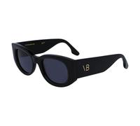 Victoria Beckham Donna VB654S 001 Occhiali da sole Acetato Nero Grigio Rotonda Normale Fotocromatiche