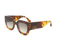 Victoria Beckham Brown Acetate Sunglasses