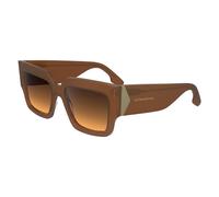 Victoria Beckham Brown Acetate Sunglasses