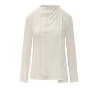 Victoria Beckham - Camicia con Dettagli di Cucitura - - Blouses & Shirts - Donna - Beige - XS
