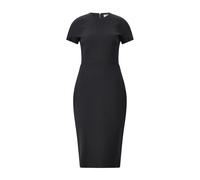 Victoria Beckham, ,Dresses ,Donna ,Nero ,S Wool Crepe Midi Dress