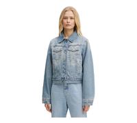 Victoria Beckham - Giacca in Denim di Cotone - - Jackets - Donna - Blu - M