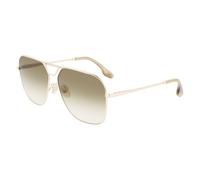 Victoria Beckham Gold Metal Sunglasses
