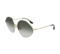 Victoria Beckham Vb220s-713 Woman Sunglasses Oro Donna
