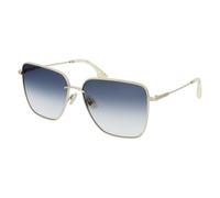 Victoria Beckham Gold Metal Sunglasses
