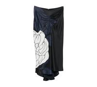 Victoria Beckham - Gonna Midi Drappeggiata - - Skirts - Donna - Blu - M