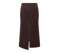 Victoria Beckham - Gonna midi sartoriale - - Skirts - Donna - Marrone - 2XS