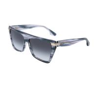 Victoria Beckham Gray Acetate Sunglasses