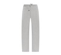 Victoria Beckham - Jules Cotton Jersey Sweatpants - - Trousers - Donna - Grigio - L