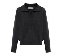Victoria Beckham - Maglia Polo Manica Lunga - - Knitwear - Donna - Grigio - L