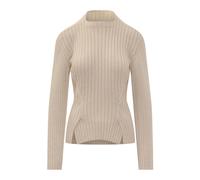 Victoria Beckham - Maglione a coste - - Knitwear - Donna - Beige - S