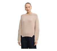 Victoria Beckham - Maglione con scollo a V e dettaglio sprone - - Knitwear - Donna - Beige - M