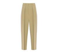 Victoria Beckham - Pantaloni a palazzo con pinces - - Trousers - Donna - Verde - 2XS