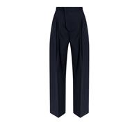 Victoria Beckham - Pantaloni con piega frontale - - Trousers - Donna - Blu - 2XS