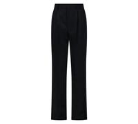Victoria Beckham - Pantaloni dritti con pieghe - - Trousers - Donna - Nero - M