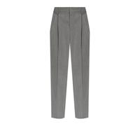Victoria Beckham - Pantaloni in lana con pieghe - - Trousers - Donna - Grigio - S