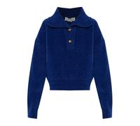 Victoria Beckham - Polo a maniche lunghe - - Knitwear - Donna - Blu - M